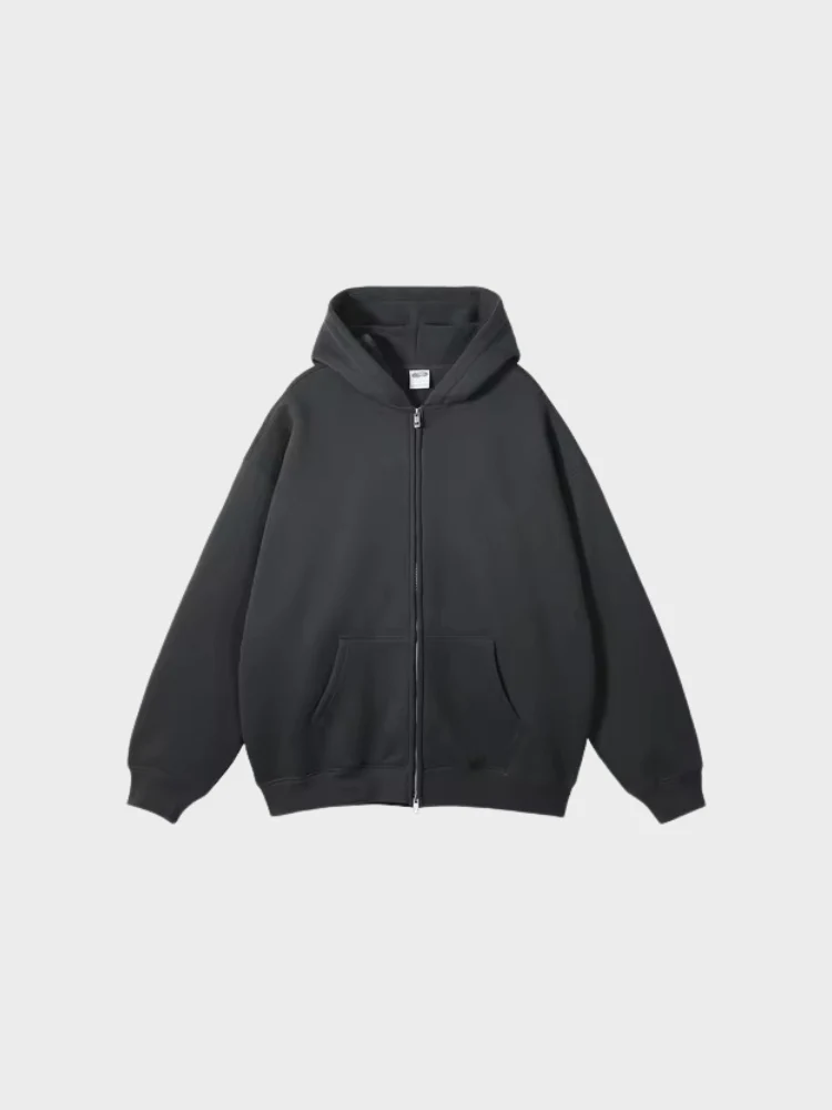 350 GSM Quality Hoodie with Zipper - Image 29