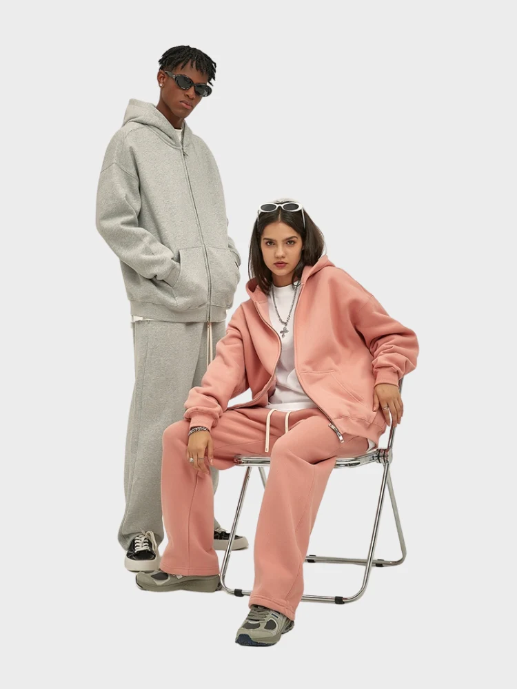 350 GSM Quality Hoodie with Zipper - Image 33