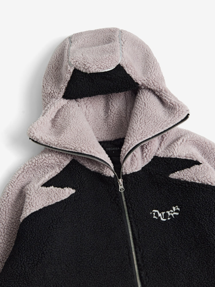 DCRB - Black & Grey Sherpa Ninja Fleece - Image 10