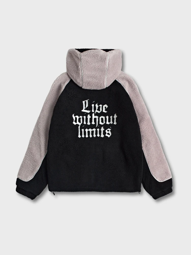 DCRB - Black & Grey Sherpa Ninja Fleece - Image 4