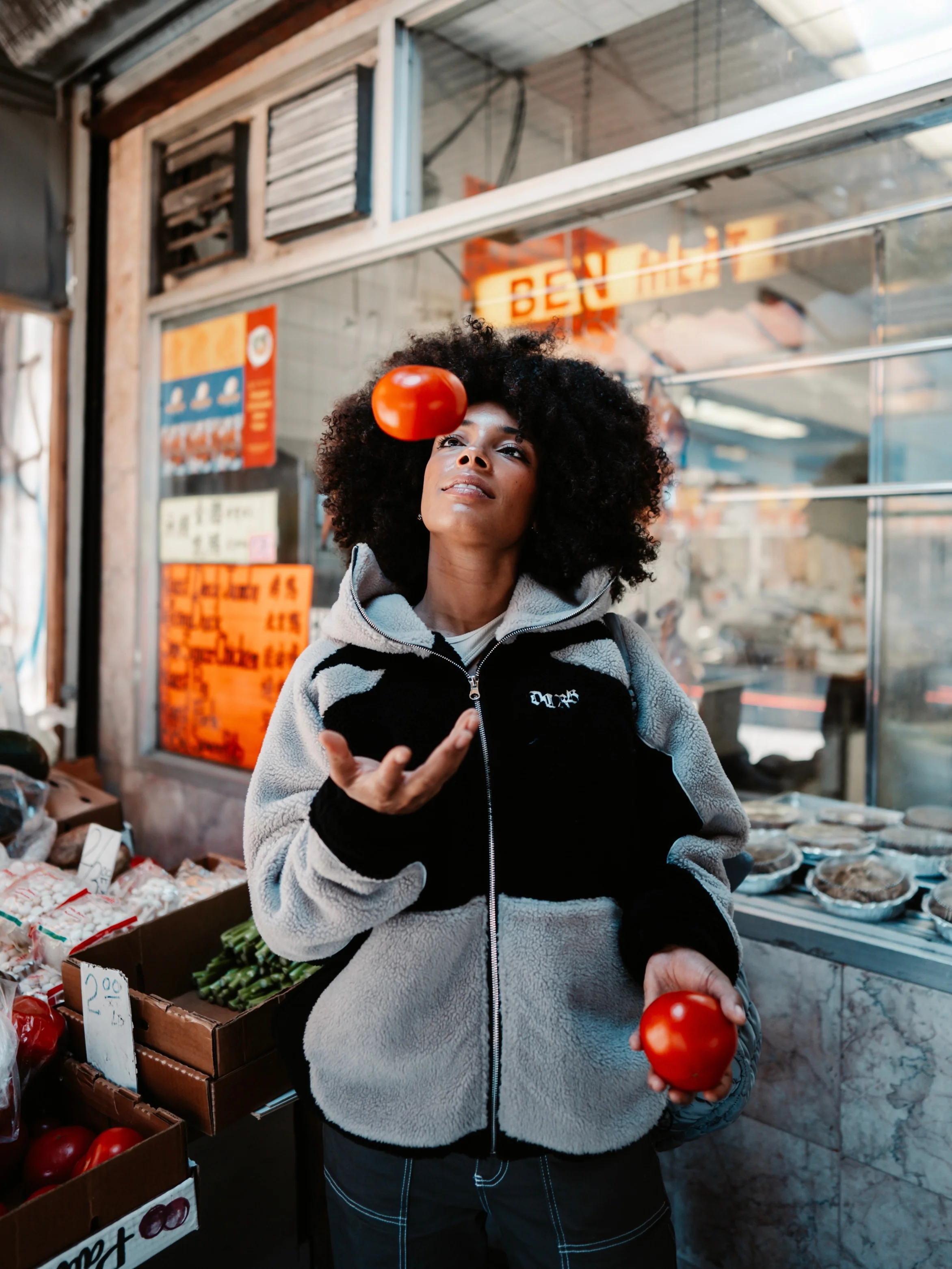 DCRB - Black & Grey Sherpa Ninja Fleece - Image 6