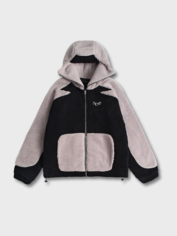 DCRB - Black & Grey Sherpa Ninja Fleece - Image 8