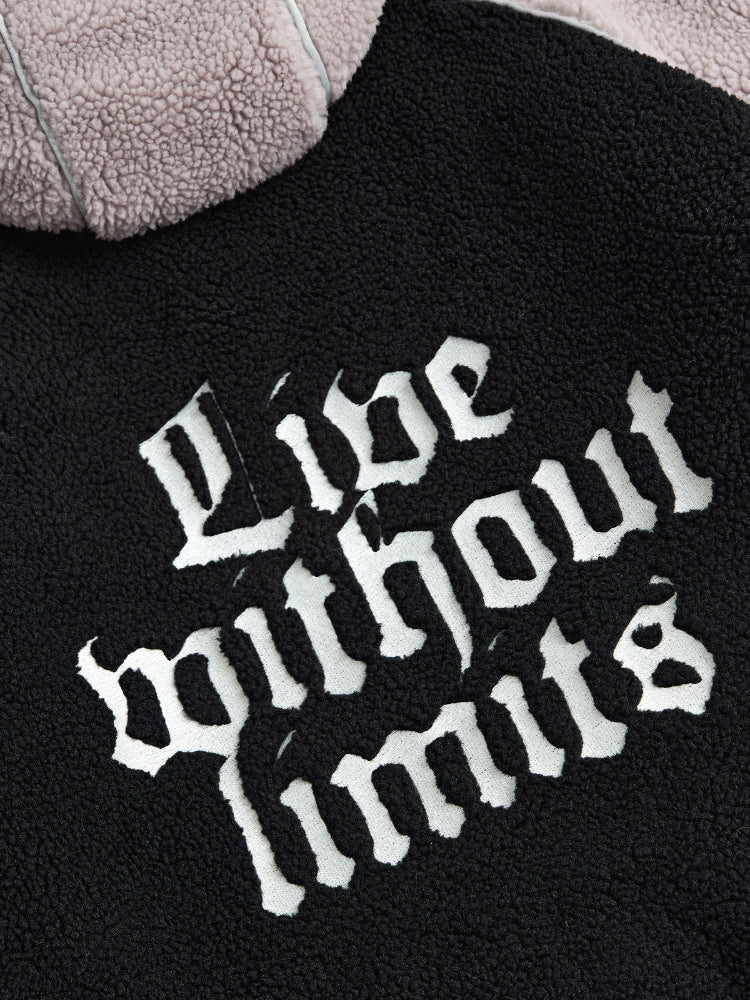 DCRB - Black & Grey Sherpa Ninja Fleece - Image 9