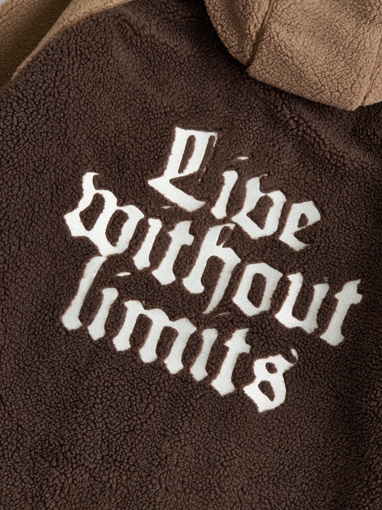 DCRB - Dark & Light Brown Sherpa Ninja Fleece - Image 6