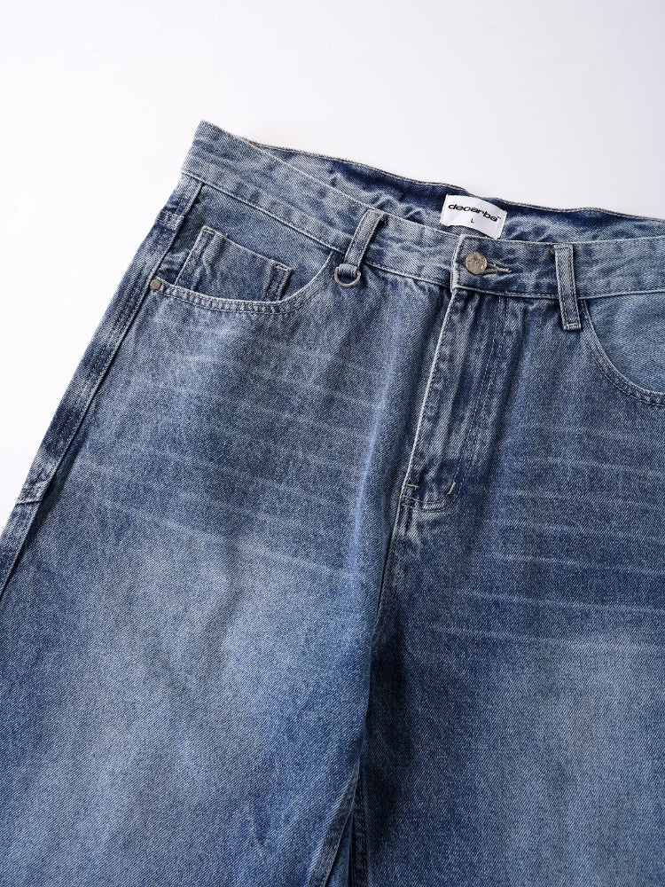 DCRB Baggy Denim Jeans - Grey/Blue - Image 13