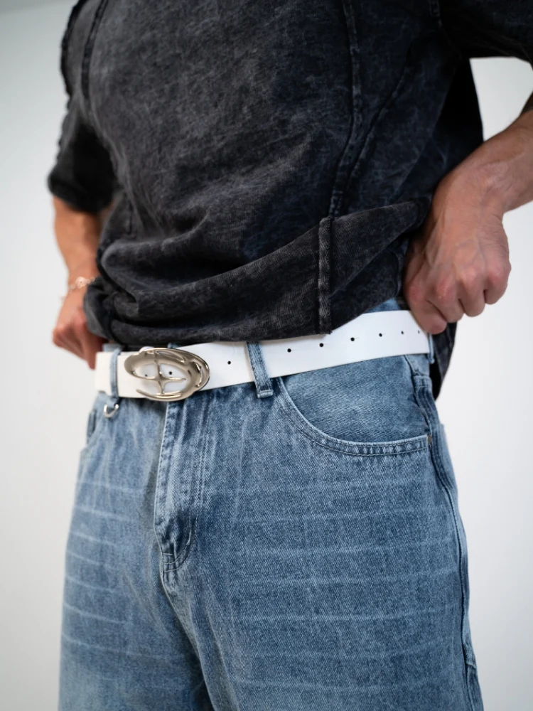 DCRB Baggy Denim Jeans - Grey/Blue - Image 5