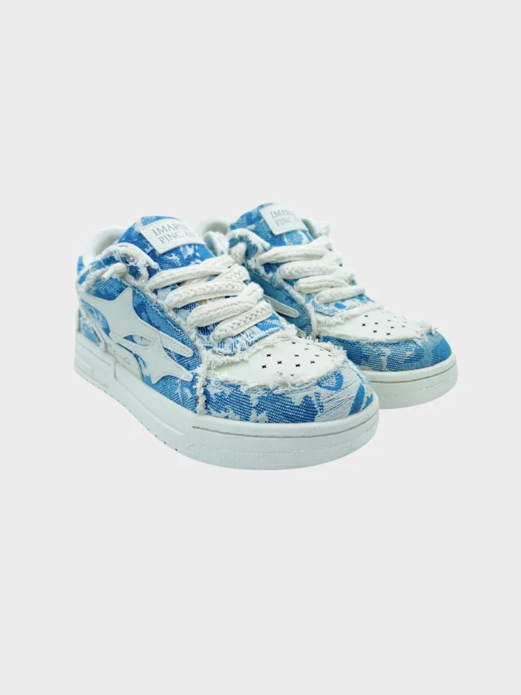 DCRB Broken Denim Sneakers - Image 4