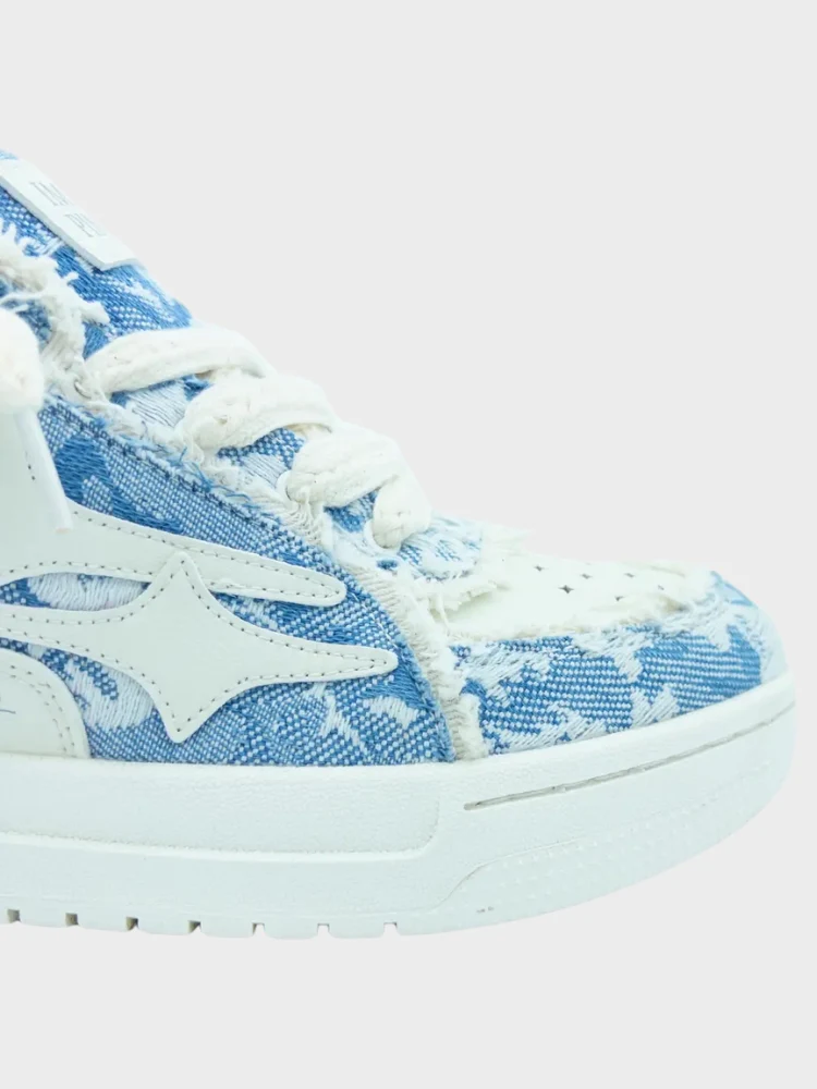 DCRB Broken Denim Sneakers - Image 5