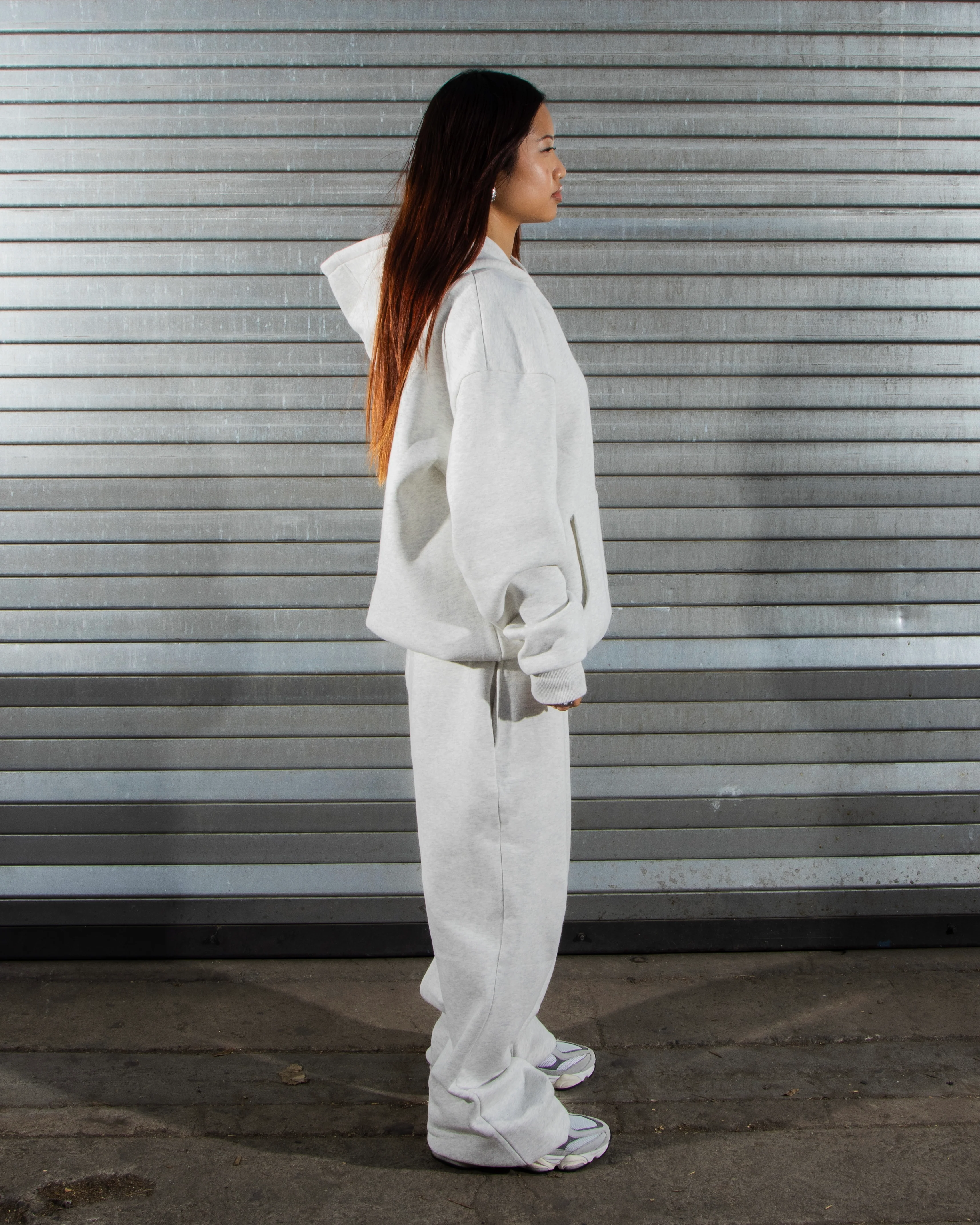 DCRB Tracksuit Hoodie - Light Grey - Image 4