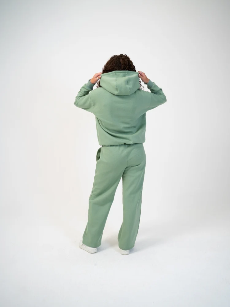 DCRB Tracksuit Open Leg Jogger - Light Green - Image 5