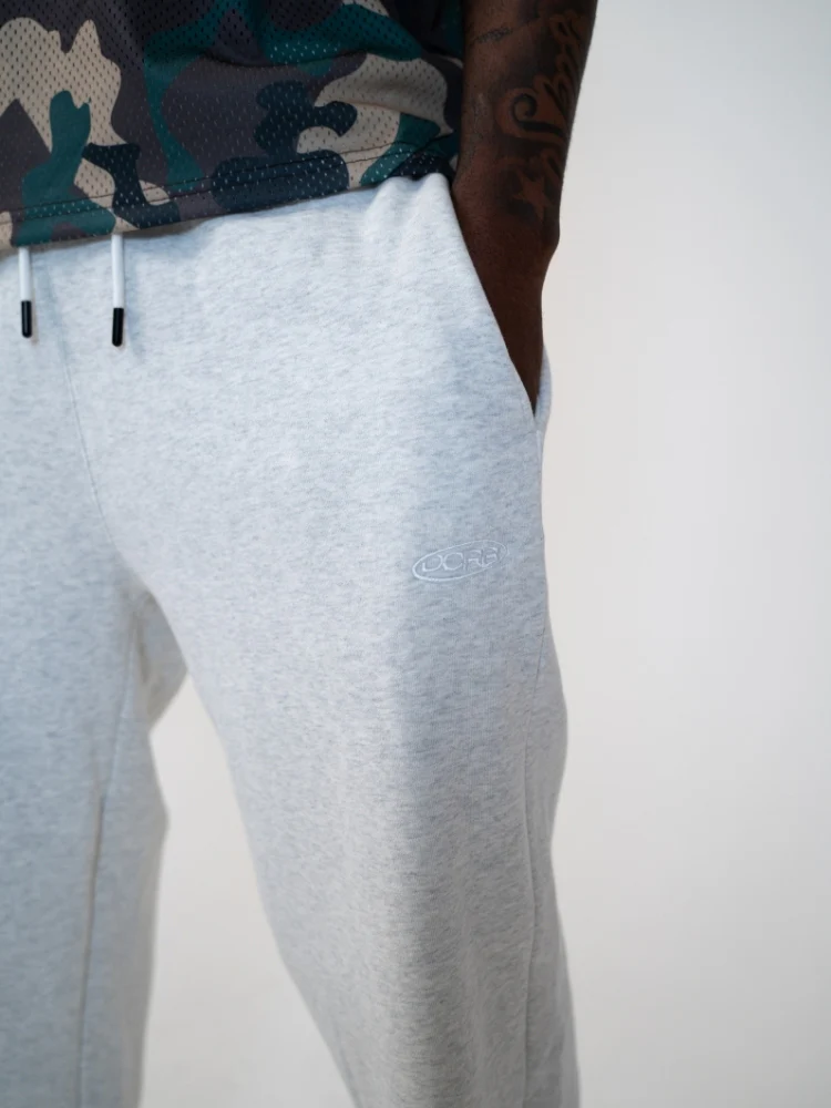 DCRB Tracksuit Open Leg Jogger - Light Grey - Image 4