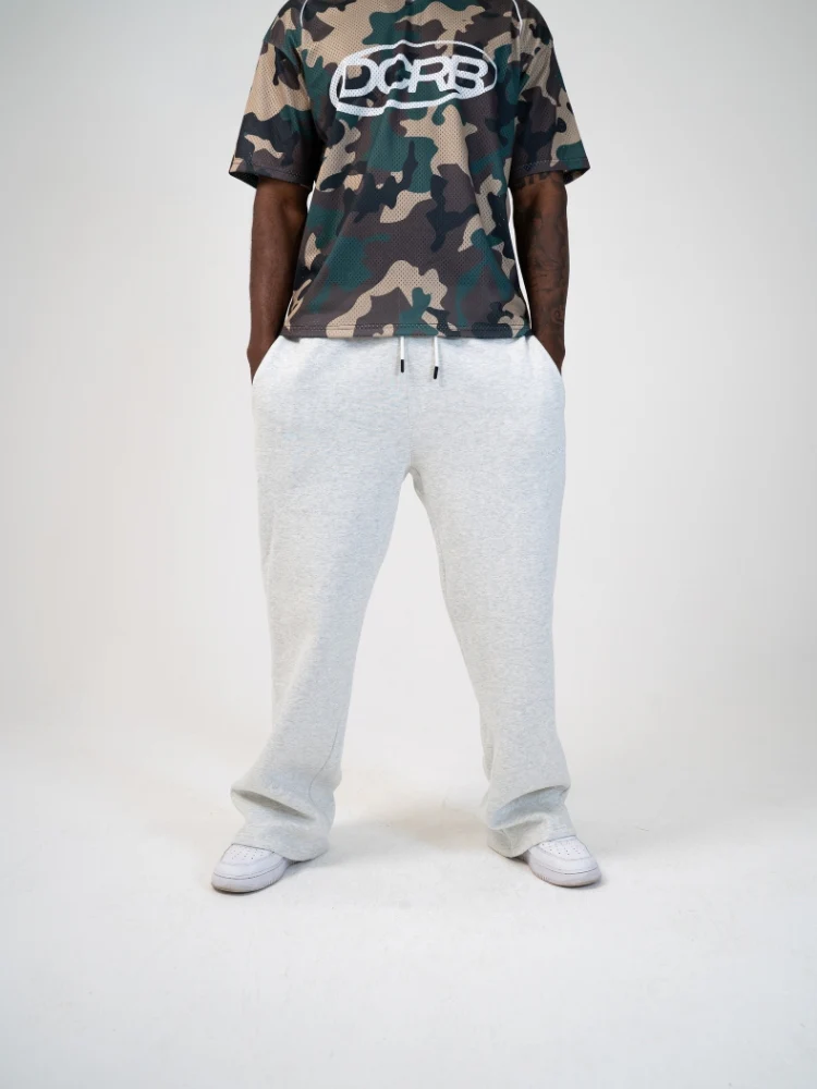 DCRB Tracksuit Open Leg Jogger - Light Grey - Image 5