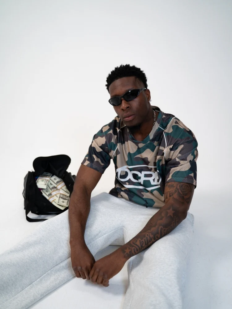 DCRB Tracksuit Open Leg Jogger - Light Grey - Image 7