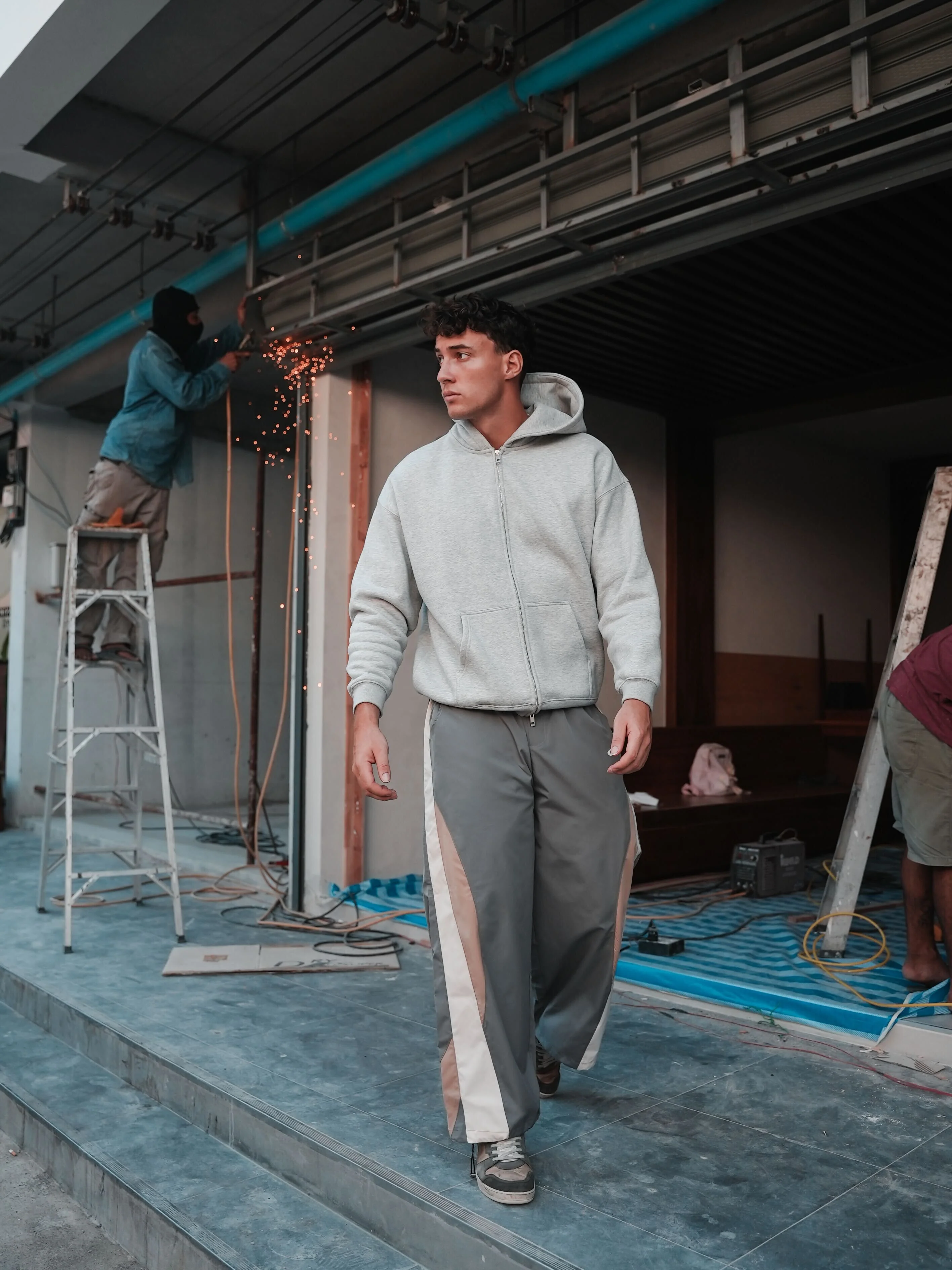 Decarba x Amaldi Tech Straight Joggers - Image 8