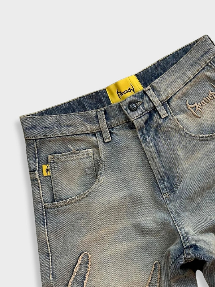Decarba x Distressed Washed Denim - Image 4