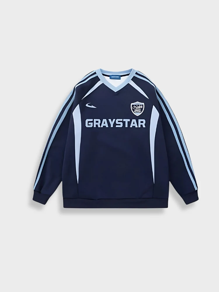 DCRB Graystar Vintage Football Sweater - Image 13