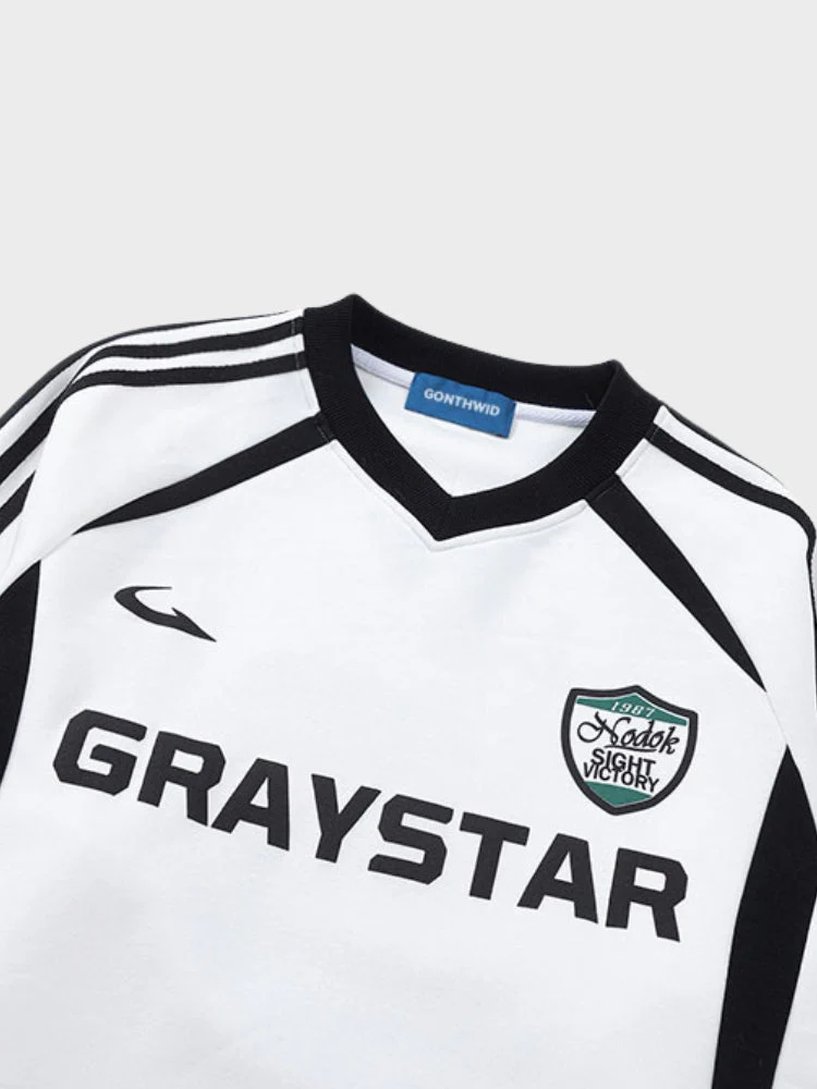 DCRB Graystar Vintage Football Sweater - Image 4