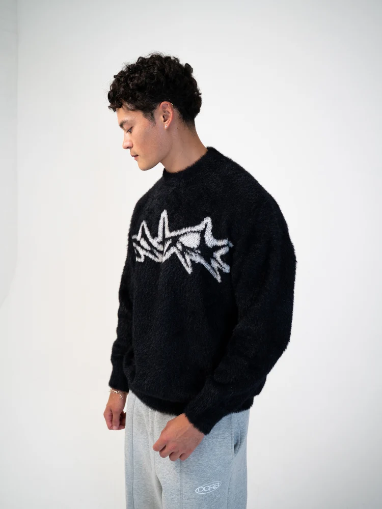 Knitted Wool DCRB Sweater - Image 3
