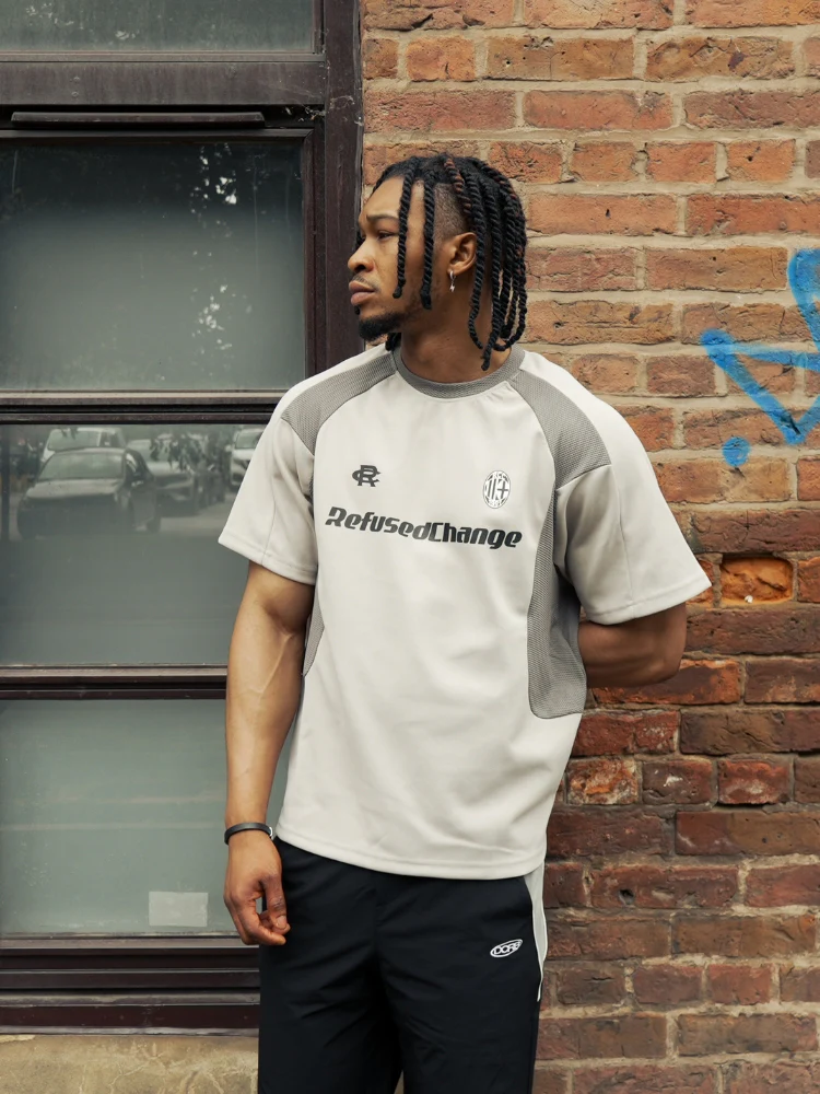 Refused Change Vintage Football Tee - Image 9