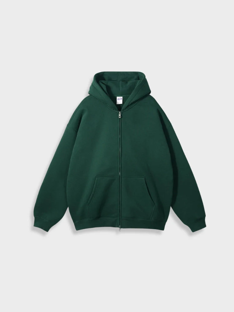 Quality Hoodie with Zipper - Image 17