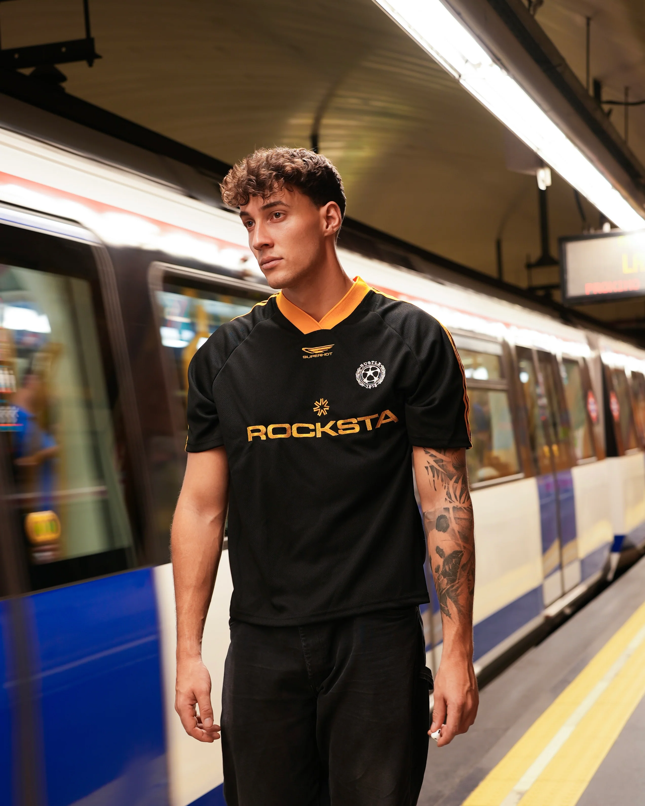 Rocksta Vintage Football Tee - Image 4