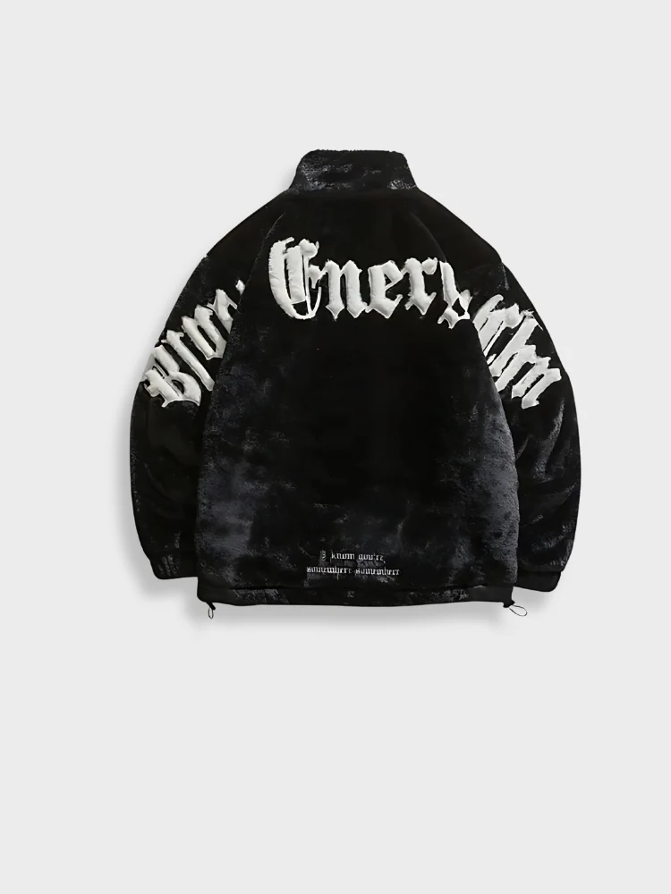 Street Letter Fleece Jacket - Image 3