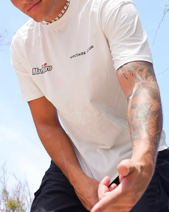 Vintage Marlboro Racing Tee - Image 4