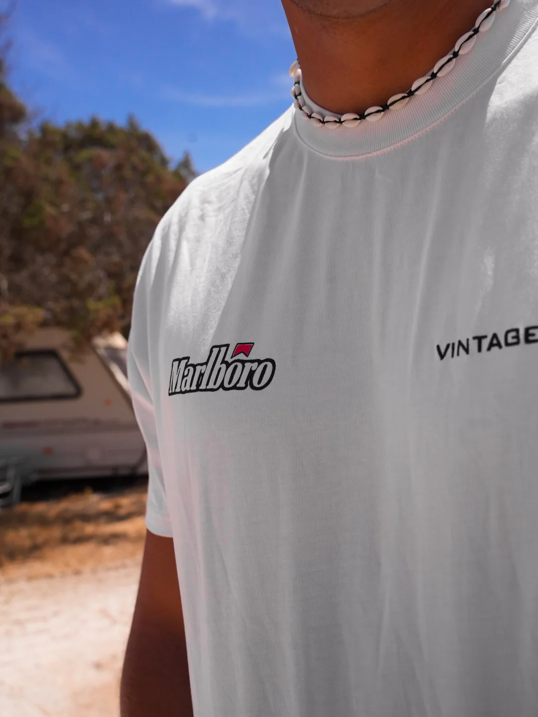 Vintage Marlboro Racing Tee - Image 6