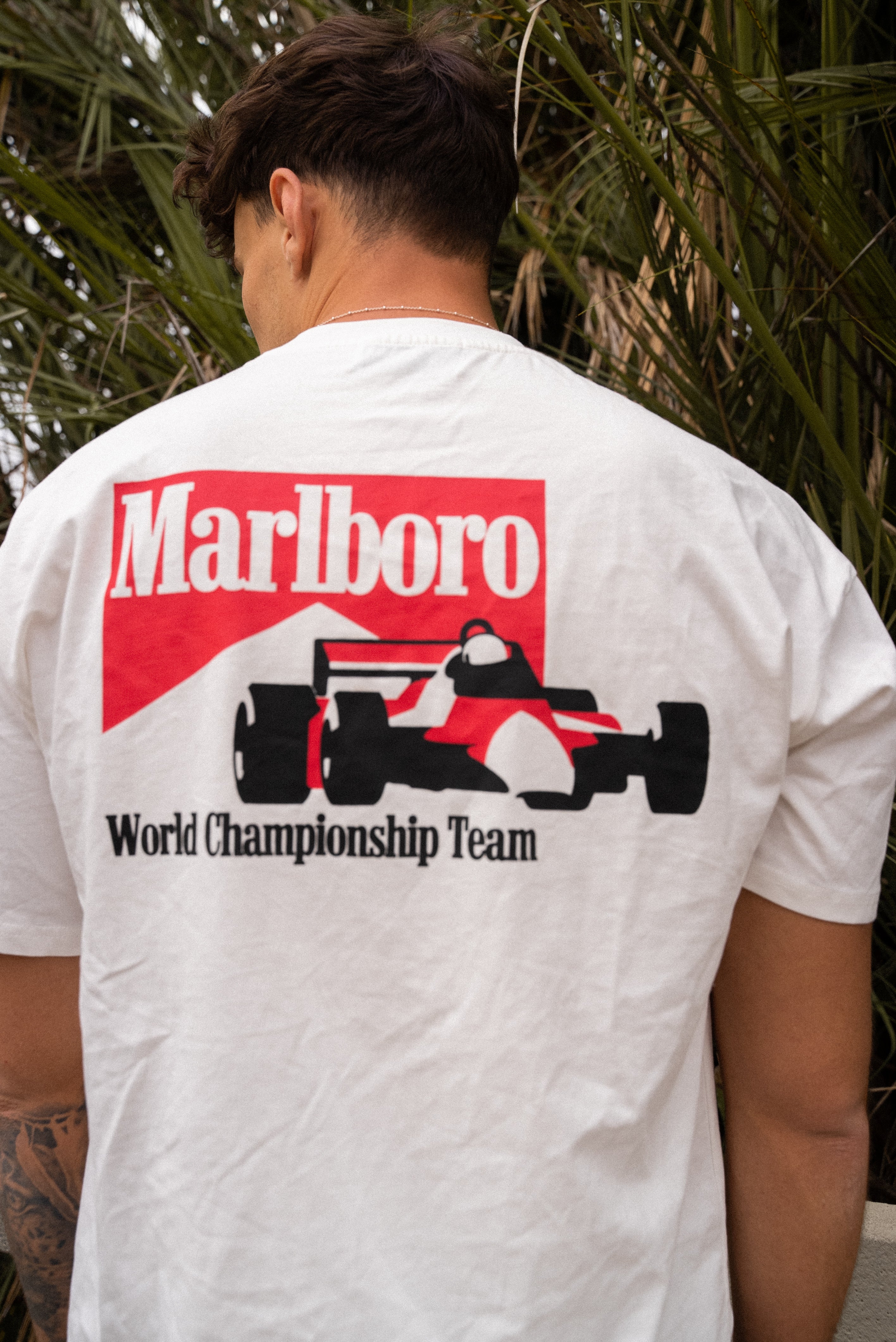 Vintage Marlboro Racing Tee - Image 7