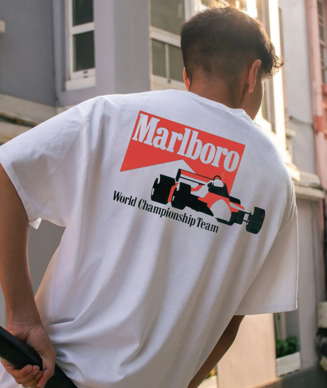 Vintage Marlboro Racing Tee - Image 9